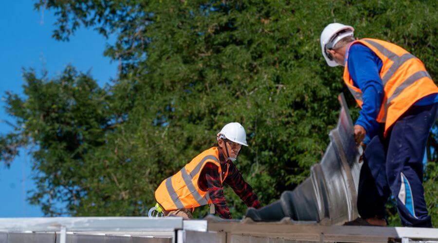 Roof replacement in Pickstown, SD